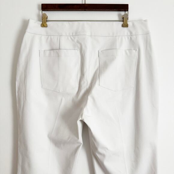 SPANX High Rise Slim Straight Pant White 2X - Picture 6 of 9